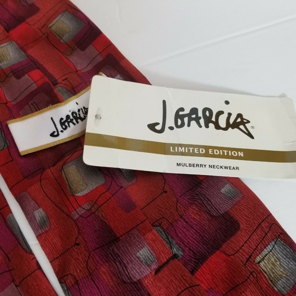 NWT J. Garcia Neck Tie - Picture 4 of 5